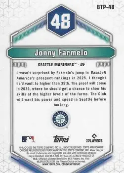 Back of Jonny Farmelo