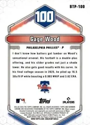 Gage Wood Rückseite