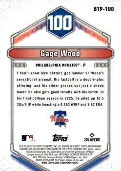 Back of Gage Wood