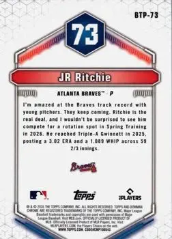 Back of JR Ritchie