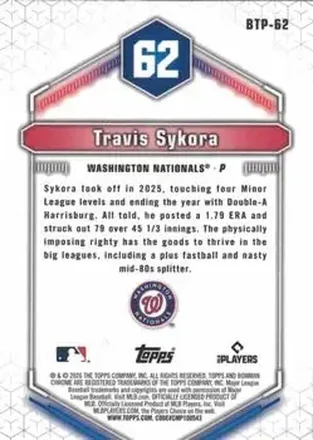Travis Sykora Rückseite