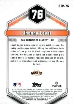 Back of Jhonny Level