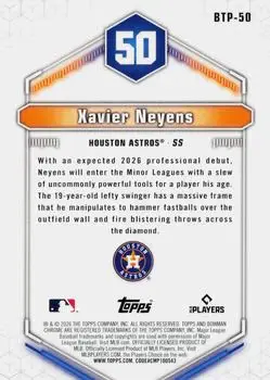 Back of Xavier Neyens