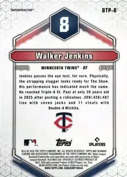 Back of Walker Jenkins