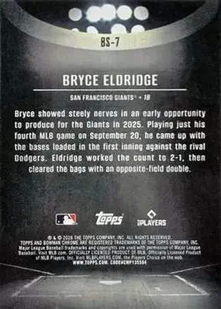 Bryce Eldridge Rückseite
