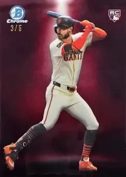 2026 Bowman #BS-7 Bowman Spotlights Red Refractors Bryce Eldridge