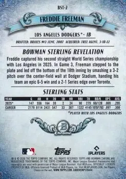 Back of Freddie Freeman