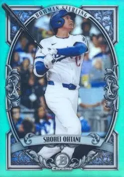 2026 Bowman #BST-6 Bowman Sterling Aqua Refractor Shohei Ohtani