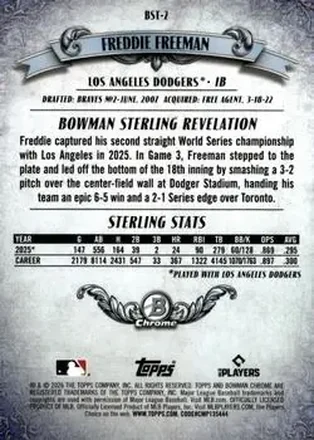 Retro di Freddie Freeman