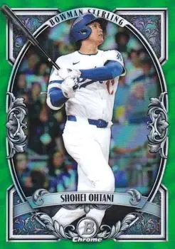 2026 Bowman #BST-6 Bowman Sterling Green Refractors Shohei Ohtani