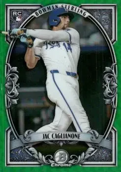 2026 Bowman #BST-14 Bowman Sterling Green Refractors Jac Caglianone