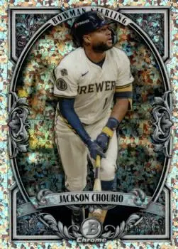 2026 Bowman #BST-1 Bowman Sterling Mini Diamond Refractors Jackson Chourio