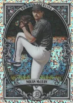 2026 Bowman #BST-8 Bowman Sterling Mini Diamond Refractors Nolan McLean