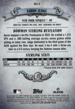 Back of Aaron Judge