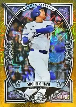 2026 Bowman #BST-6 Bowman Sterling Mojo Gold Refractors Shohei Ohtani