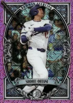 2026 Bowman #BST-6 Bowman Sterling Mojo Pink Refractors Shohei Ohtani