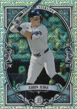 2026 Bowman #BST-4 Bowman Sterling Mojo Refractors Aaron Judge