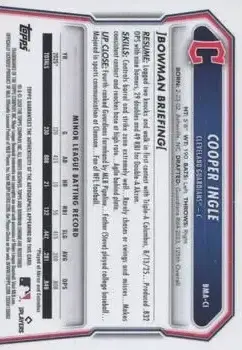 Back of Cooper Ingle