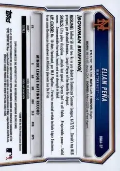 Back of Elian Peña