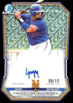 2026 Bowman #BMA-BD Chrome Autographs Mojo Black Refractors Bo Davidson
