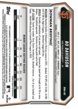 Back of Bo Davidson