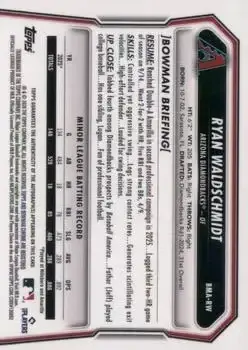 Back of Ryan Waldschmidt