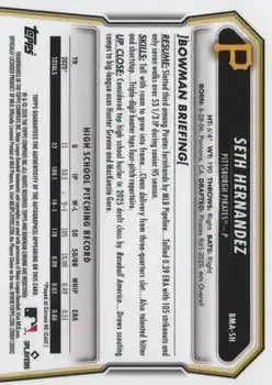 Back of Seth Hernandez