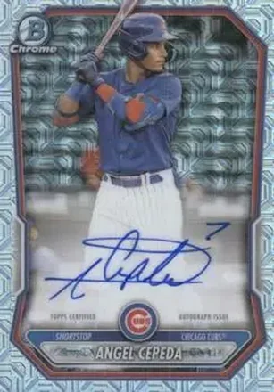 Chrome Autographs Mojo Refractors