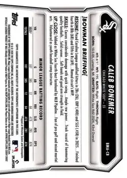 Back of Caleb Bonemer