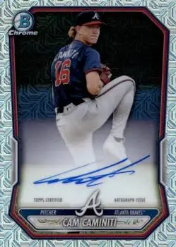 2026 Bowman #BMA-CC Chrome Autographs Mojo Refractors Cam Caminiti