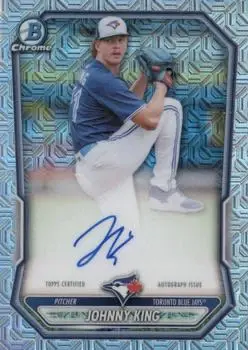 2026 Bowman #BMA-JK Chrome Autographs Mojo Refractors Johnny King