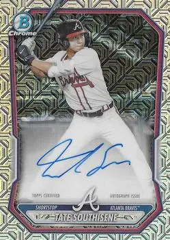 2026 Bowman #BMA-TS Chrome Autographs Mojo Refractors Tate Southisene