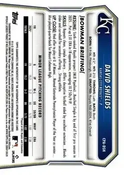 Back of David Shields