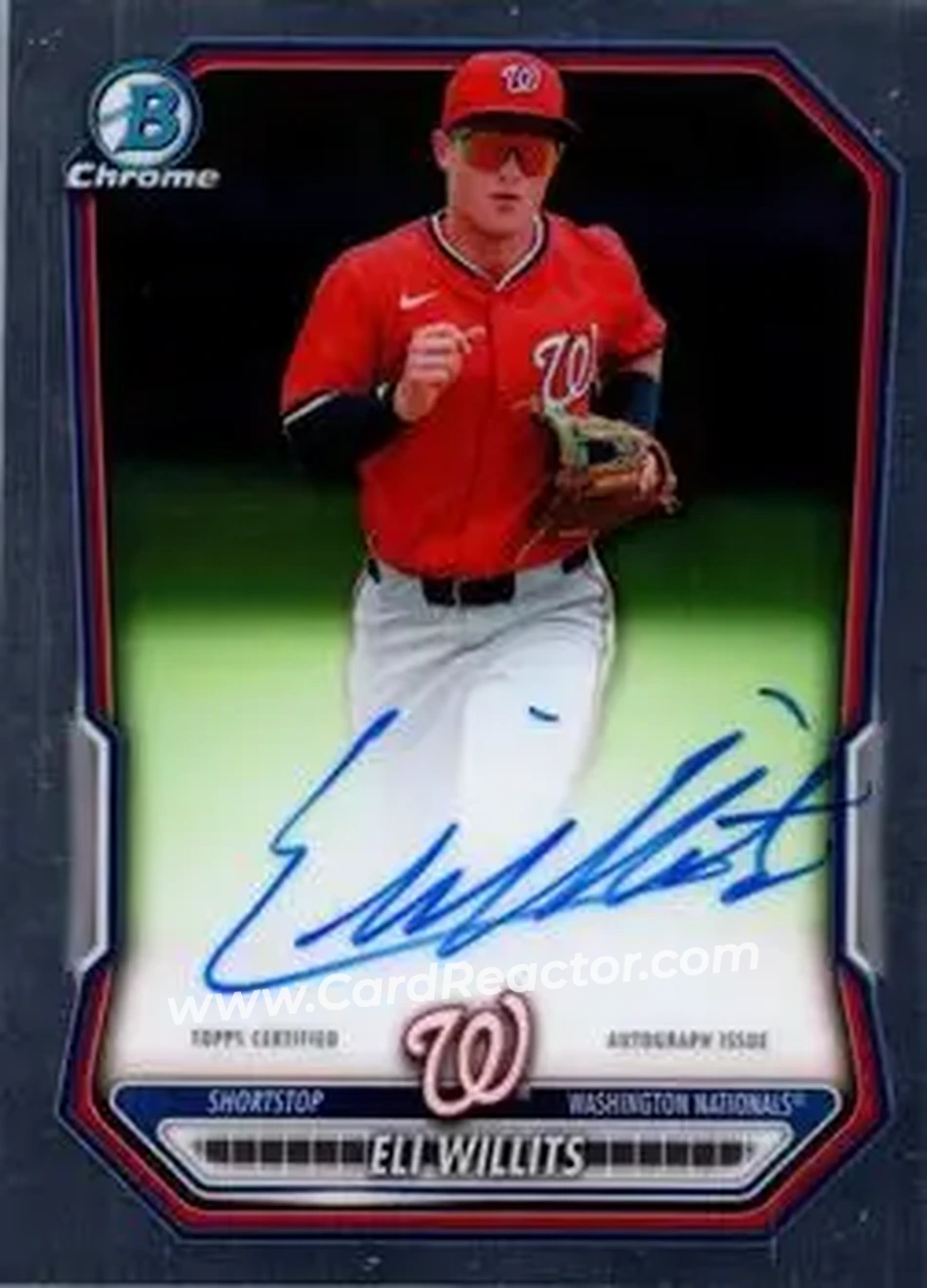 Enlarged card image