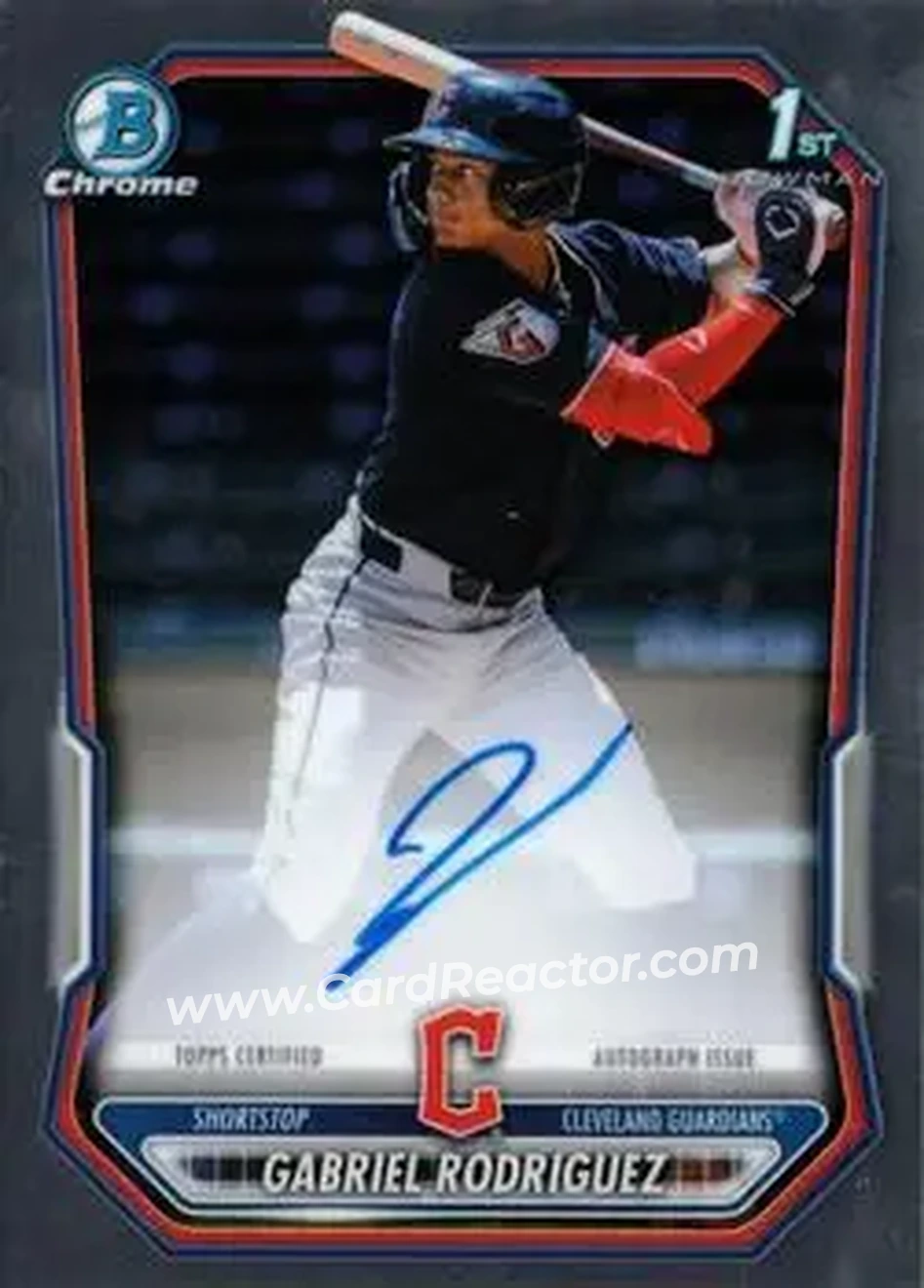Enlarged card image