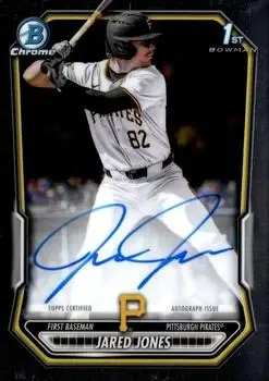 2026 Bowman #CPA-JJ Chrome Prospect Autographs Jared Jones