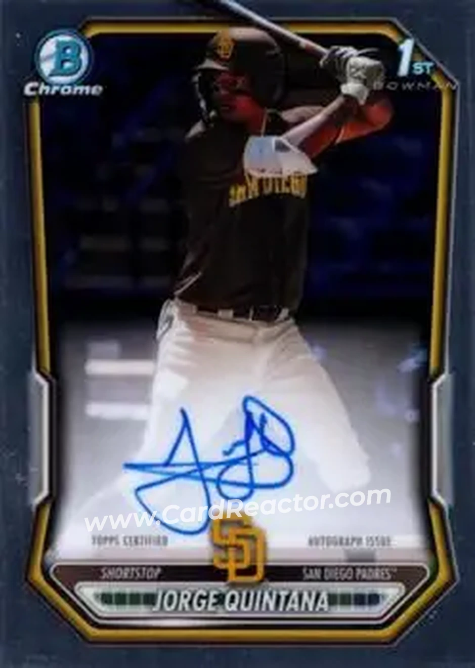 Enlarged card image