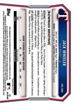 Back of Jack Wheeler