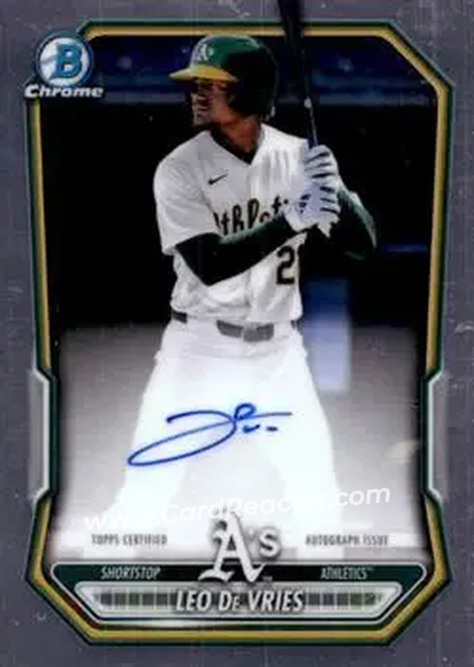 Enlarged card image