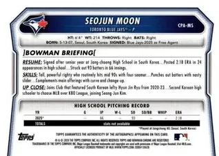 Seojun Moon 背面