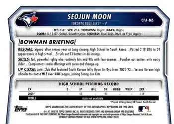 Back of Seojun Moon