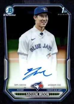 2026 Bowman #CPA-MS Chrome Prospect Autographs Seojun Moon