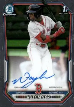 2026 Bowman #CPA-NT Chrome Prospect Autographs Nelly Taylor