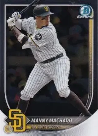 2025 Bowman Chrome #6 Manny Machado