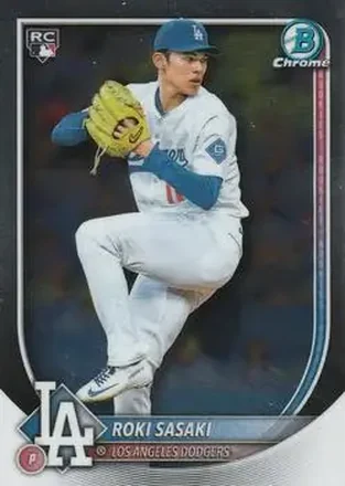 2025 Bowman Chrome #12 Roki Sasaki