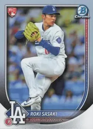 2025 Bowman Chrome #12b Roki Sasaki