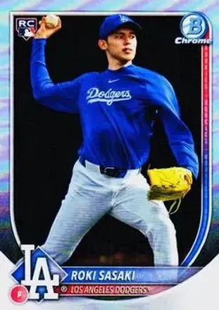 2025 Bowman Chrome #12c Roki Sasaki