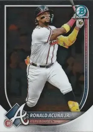 2025 Bowman Chrome #13 Ronald Acuña Jr.