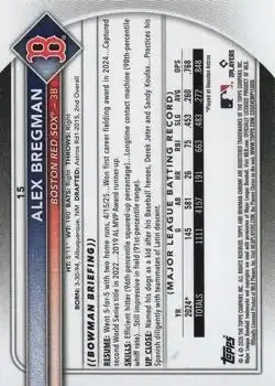 Back of Alex Bregman
