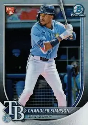 2025 Bowman Chrome #18b Chandler Simpson